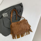 Casual Daily Solid Tassel Bags(4 Colors)