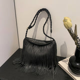 Casual Daily Solid Tassel Bags(4 Colors)