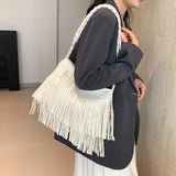 Casual Daily Solid Tassel Bags(4 Colors)