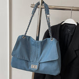 Casual Daily Solid Color Patchwork Bags(3 Colors)