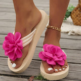 Casual Patchwork Flowers Round Comfortable Shoes(4 Colors)