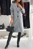 Casual Cardigan Turndown Collar Outerwear(4 Colors)