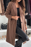 Casual Cardigan Turndown Collar Outerwear(4 Colors)