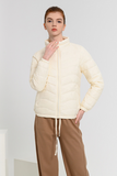 Casual Daily Pocket Zipper White duck down Mandarin Collar Outerwear(Down content 86%~90%)(6 Colors)