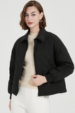 Casual Pocket Zipper White duck down Turndown Collar Outerwear(Down content 86%~90%)(3 Colors)