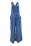 Casual Solid Pocket Fold Strapless Jumpsuits