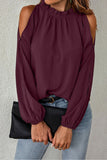 Elegant Solid Half A Turtleneck Tops