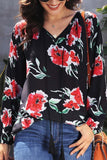 Chicindress Floral Printed Chiffon Tops