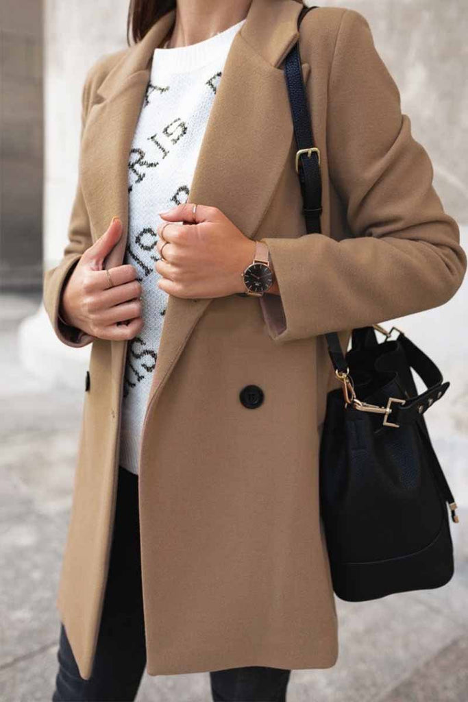 Chicindress Solid Color Loose Suit Coat – chicindress