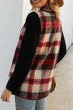 Chicindress OL Winter Street Style Plaid Coat