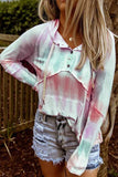 Chicindress Cute Colorful Tie-dye Hoodie