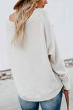 Chicindress V-Neck Bat Sleeve Bottoming Sweater