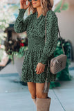 Chicindress Printing Spotted Dress with Belt