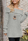 Chicindress Off Shoulder Sexy Sweaters