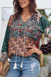 Chicindress Floral Printed Chiffon Tops