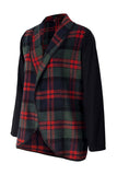 Chicindress OL Winter Street Style Plaid Coat