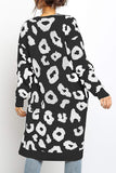 Chicindress Leopard Print Sweet Comfy Cardigan Tops Sweater(3 Colors)