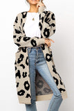 Chicindress Leopard Print Sweet Comfy Cardigan Tops Sweater(3 Colors)